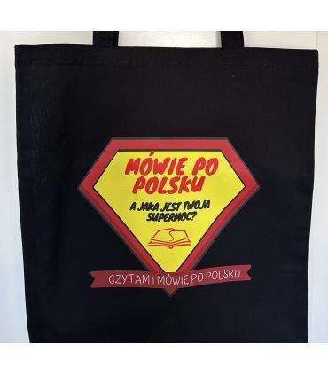 Mówię po polsku. Torba płócienna