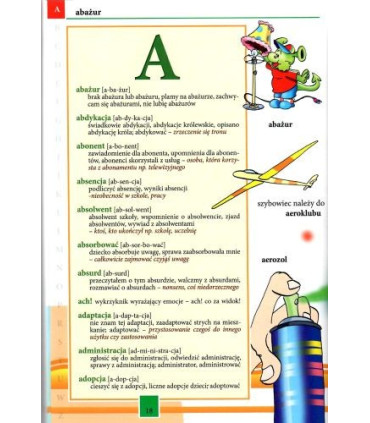 Ilustrowany słownik ortograficzny (miękka oprawa)