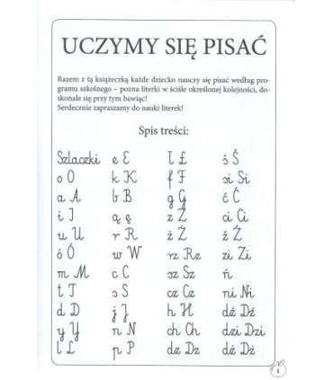 Uczymy się pisać