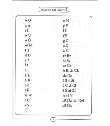Uczymy się czytać