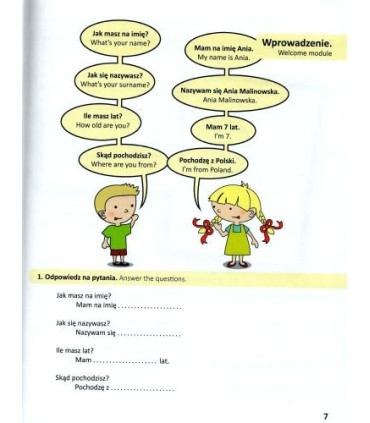 Z Anią przez Polskę / Learn Polish with Ania, Level 1