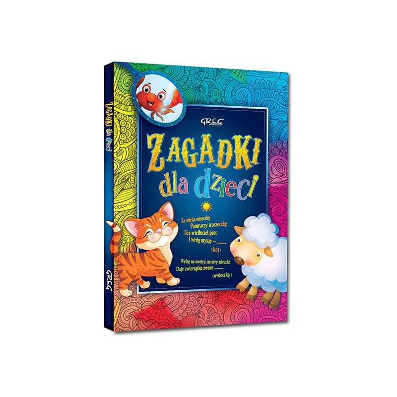 Zagadki dla dzieci (twarda oprawa, szyta nićmi) Zagadki dla dzieci (twarda oprawa, szyta nićmi)