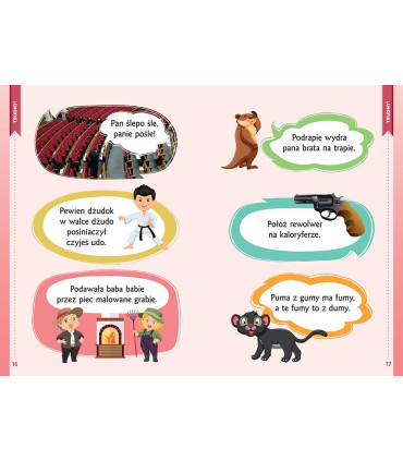 Wierszyki na gibkie języki. Gimnastyka mistrza języka