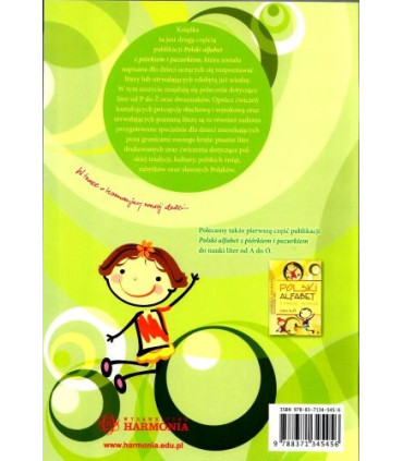 Polski alfabet z piórkiem i pazurkiem - litery P-Ż i dwuznaki