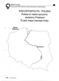 Polska moja ojczyzna - ćwiczenia z geografii, historii i kultury