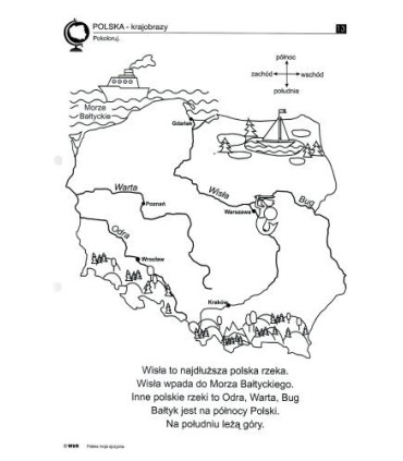 Polska moja ojczyzna - ćwiczenia z geografii, historii i kultury