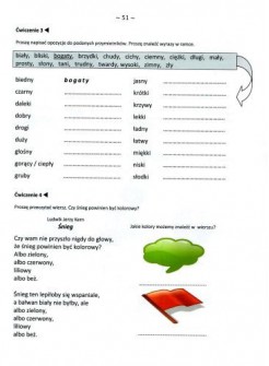 Gramatyka - ćwiczenia językowe Klasa 4