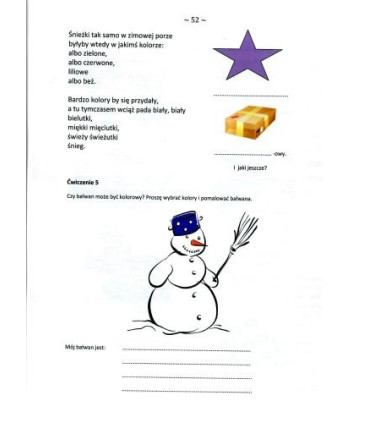 Gramatyka - ćwiczenia językowe Klasa 4