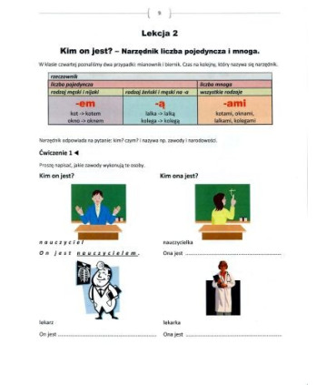 Gramatyka - ćwiczenia językowe Klasa 5