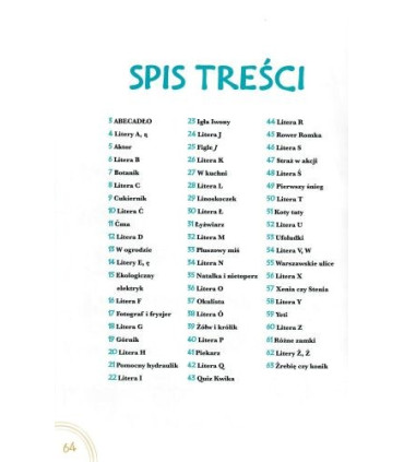 Abecadło. Wierszyki o literkach