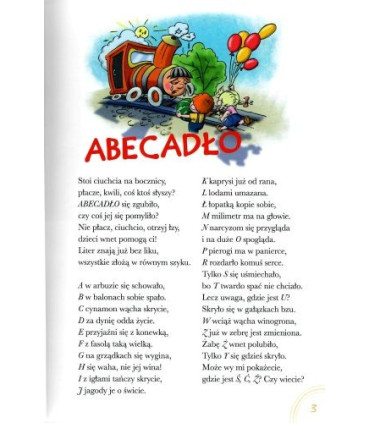 Abecadło. Wierszyki o literkach