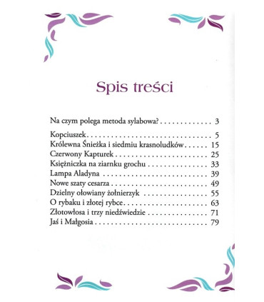 Czytanki metodą sylabową