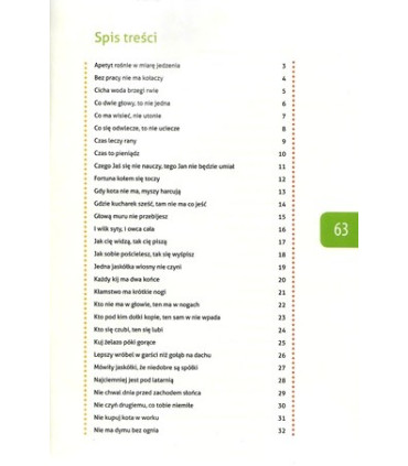 Przysłowia polskie (twarda oprawa, szyta nićmi)