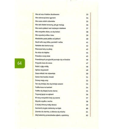 Przysłowia polskie (twarda oprawa, szyta nićmi)