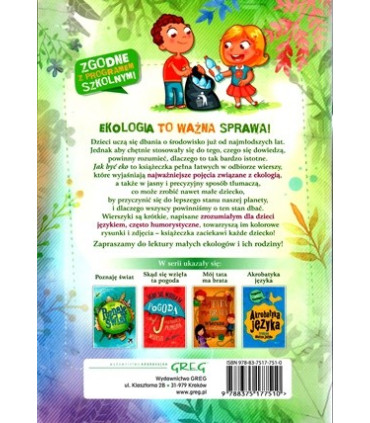 Jak być EKO czyli wiersze o ekologii
