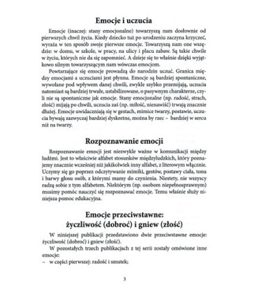 Poznajemy emocje - życzliwość i gniew -zestaw 2