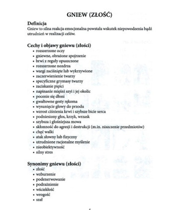 Poznajemy emocje - życzliwość i gniew -zestaw 2