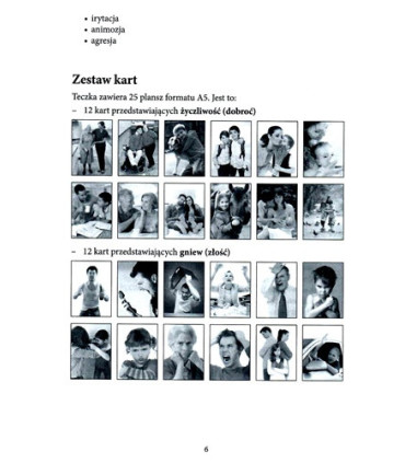 Poznajemy emocje - życzliwość i gniew -zestaw 2