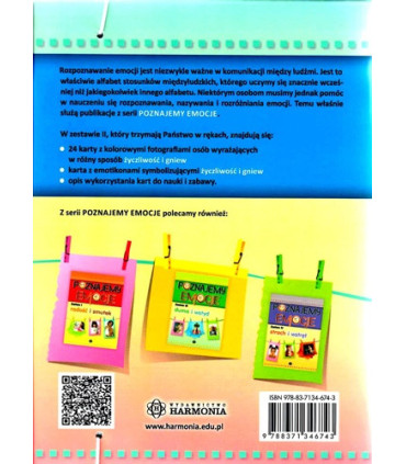 Poznajemy emocje - życzliwość i gniew -zestaw 2
