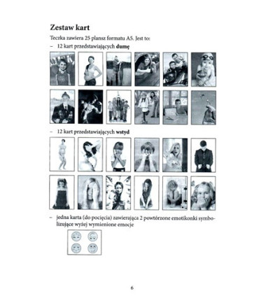 Poznajemy emocje - duma i wstyd -zestaw 3