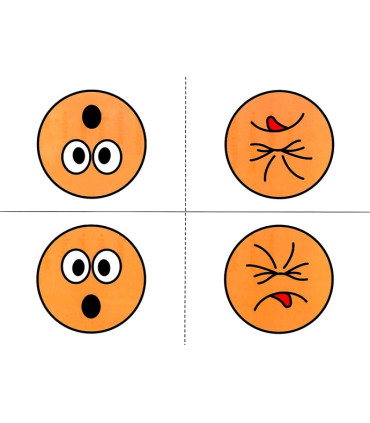 Poznajemy emocje - strach i wstręt - zestaw 4