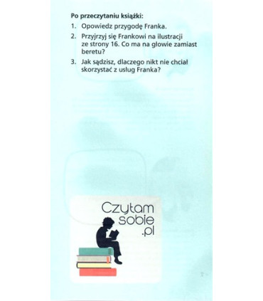Franek i miotła motorowa - Czytam Sobie - Poziom 1