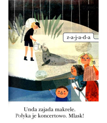 Figle w fokarium, O fokach z Helu - Czytam Sobie - Poziom 1