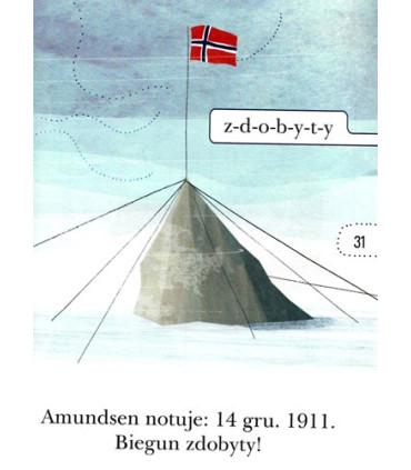 Wyprawa na biegun. O ekspedycji Amundsena - Czytam Sobie - Poziom 1