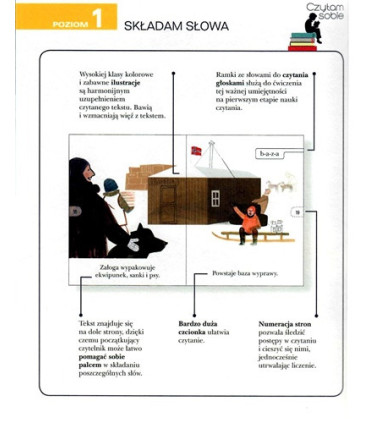 Wyprawa na biegun. O ekspedycji Amundsena - Czytam Sobie - Poziom 1