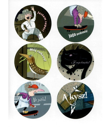 Baba Jaga na deskorolce - Czytam sobie - Poziom 1