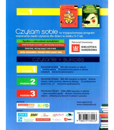 Marta i ufoludek - Czytam sobie - Poziom 1