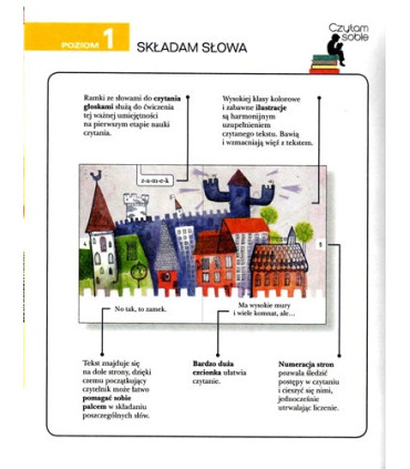 Sekret ponurego zamku - Czytam sobie - Poziom 1