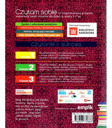 Syrop maga Abrakabry - Czytam Sobie - Poziom 1