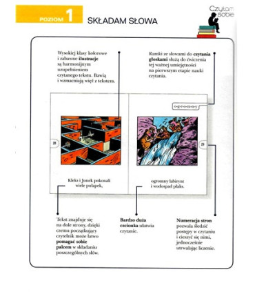 Jonka, Jonek i Kleks - Czytam sobie - Poziom 1
