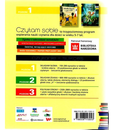 Jonka, Jonek i Kleks - Czytam sobie - Poziom 1