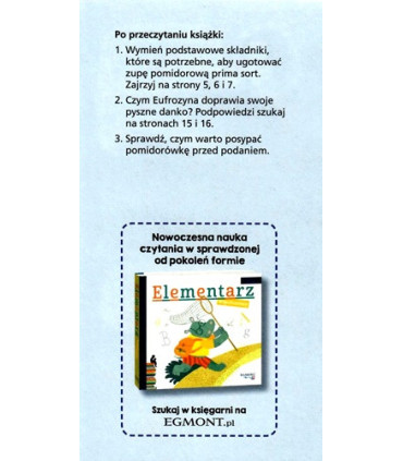 Pora na pomidora (w zupie) - Czytam sobie - Poziom 1