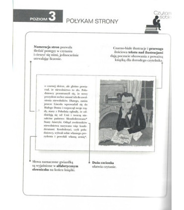 Wakacje w Waszyngtonie, Historia Abrahama Lincolna- Czytam sobie - Poziom 3