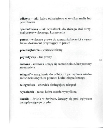 Edison. O wielkim wynalazcy - Czytam sobie - Poziom 3