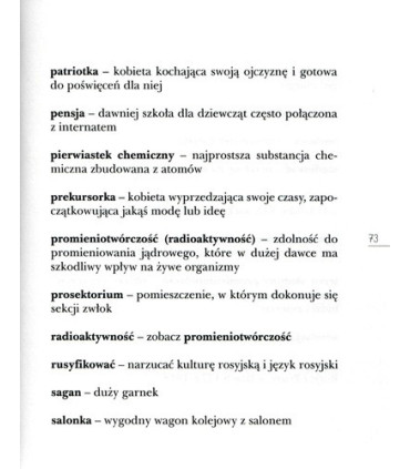 Droga do Nobla. O Marii Skłodowskiej- Curie - Czytam sobie - Poziom 3