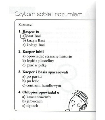 Kasztan, tapczan, tralala (plus ćwiczenia) - Czytam sobie - Poziom 3