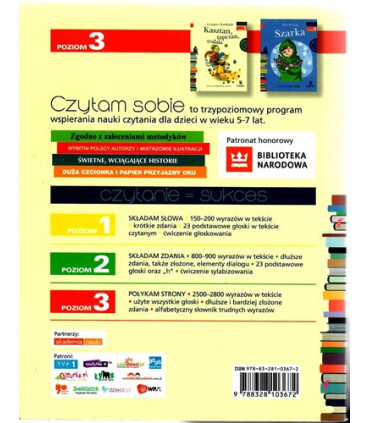 Kasztan, tapczan, tralala (plus ćwiczenia) - Czytam sobie - Poziom 3