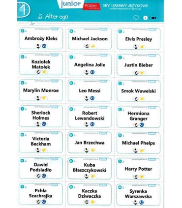 Polski krok po kroku. Junior. Gry i zabawy językowe