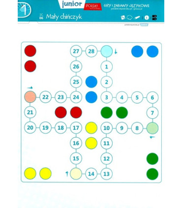Polski krok po kroku. Junior. Gry i zabawy językowe
