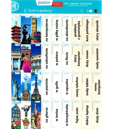 Polski krok po kroku. Junior. Gry i zabawy językowe