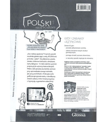 Polski krok po kroku. Junior. Gry i zabawy językowe
