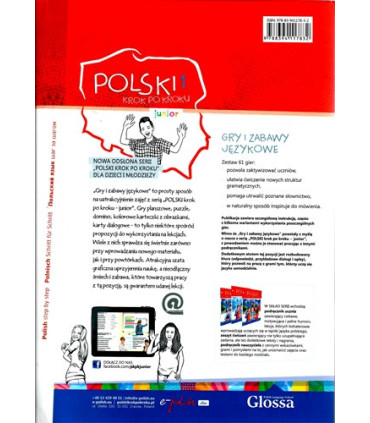 Polski krok po kroku. Junior. Gry i zabawy językowe