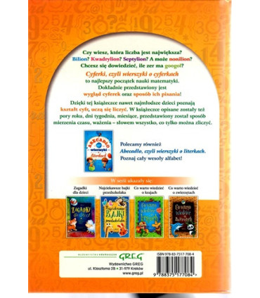 Cyferki czyli wierszyki o cyferkach