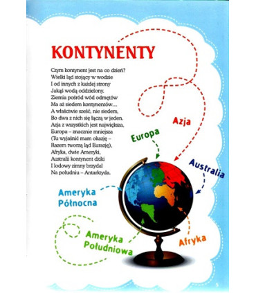 Poznaję świat. Wiersze o państwach. Twarda oprawa