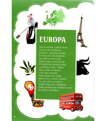 Poznaję świat. Wiersze o państwach. Twarda oprawa