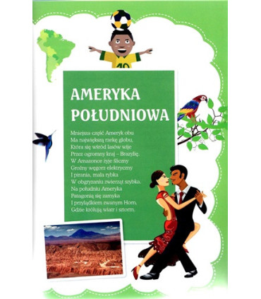 Poznaję świat. Wiersze o państwach. Twarda oprawa